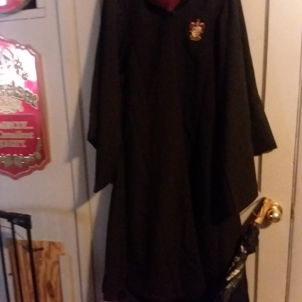 Harry Potter Gryffindor Robe Cloak & Umbrella